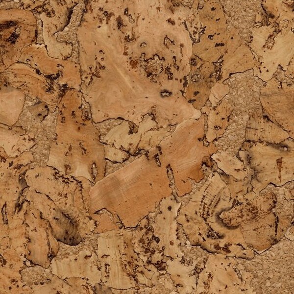 Pinnable cork wall tiles